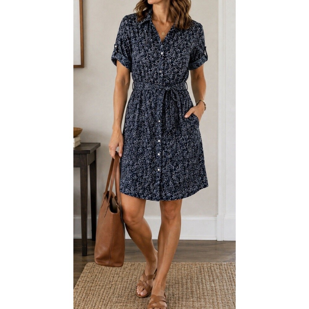 Bridge & Burn Merit Shirt Dress Women’s Small